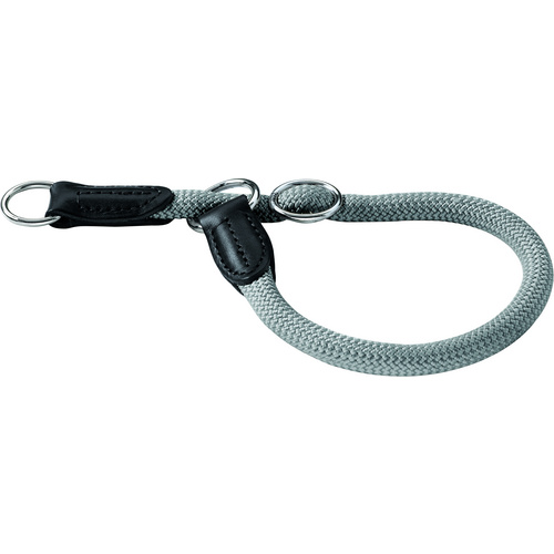 HUNTER Dressurhalsung, Gr. L, grau