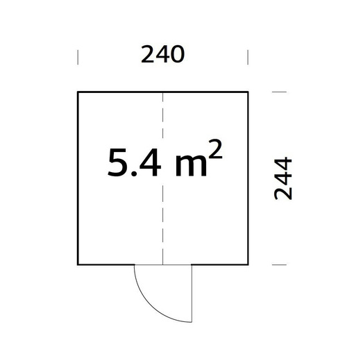 PALMAKO Gewächshaus »Emilia«, 5,4 m²...