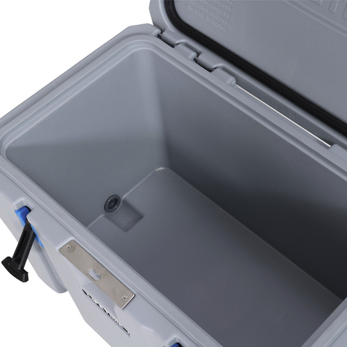 Thumbnail - LIFETIME Kühlbox, grau, Polyethylen (PE), BxHxT: 76 x 47 x 47 cm - silberfarben
