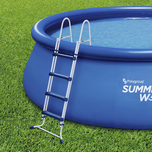 SUMMER WAVES® Pool-Leiter, blauweiß, f...