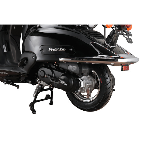 ALPHA MOTORS Motorroller »Firenze«, 50 cm³, 25km/h, Euro 5 - schwarz