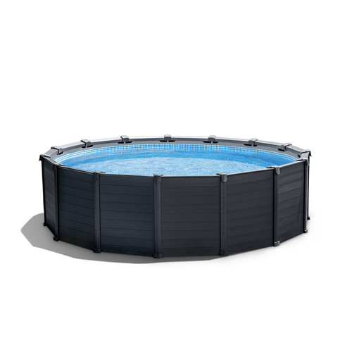 INTEX Pool, Rund, BxH: 478x124, grau...