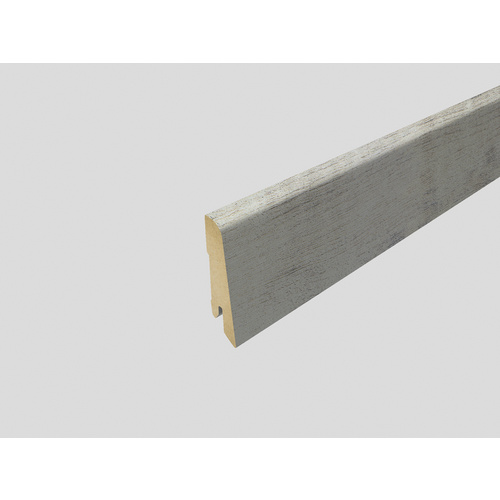 EGGER Sockelleiste »L541«, grau, MDF, LxHxT: 240 x 6 x 1,7 cm, passend zu: Villanger Eiche