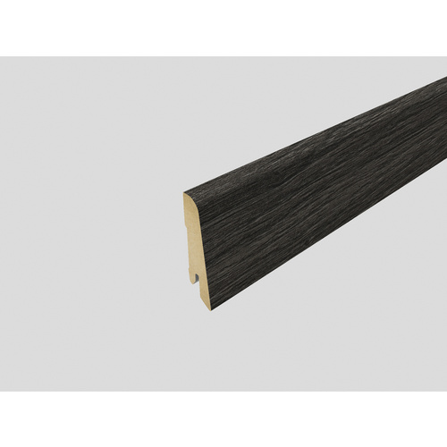 EGGER Sockelleiste »L550«, silberfarben, MDF, LxHxT: 240 x 6 x 1,7 cm, passend zu: Loja Eiche grau