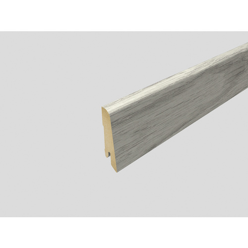 EGGER Sockelleiste »L536«, blaugrau, MDF, LxHxT: 240 x 6 x 1,7 cm, passend zu: Zermatt Eiche hell, Ruviano Eiche gra