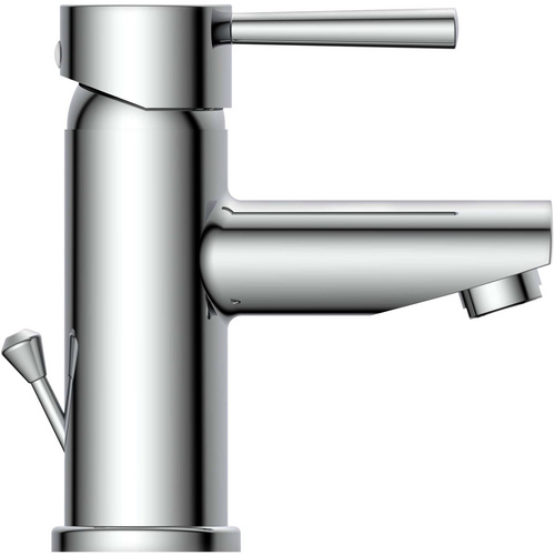 Thumbnail - SCHÜTTE Waschtischarmatur »Unicorn«, Messing, glänzend, ½", inkl. Ablaufgarnitur - silberfarben