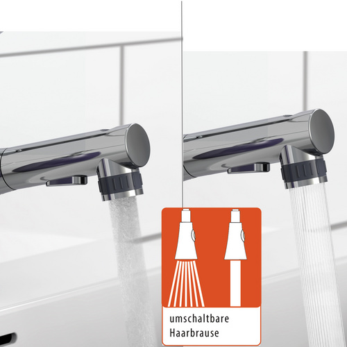 Thumbnail - Eisl Waschtischarmatur, 3/8", Zink, chromfarben - silberfarben