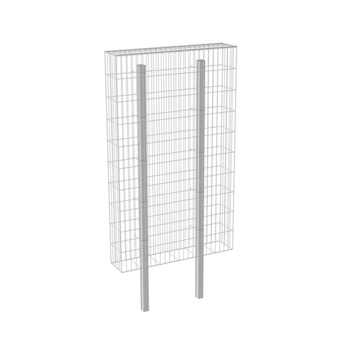 Wilk Gabionenzaun, BxTxH: 120 x 25 x 200...