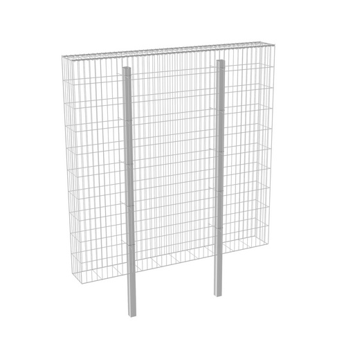 Wilk Gabionenzaun, BxTxH: 200 x 25 x 200...