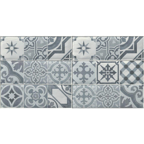 BARIDECOR AQUA Wandverkleidung »Bari«, 600 x 300 x 4 mm, Hydraulic Vintage Grey – grau