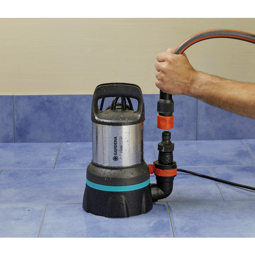 Thumbnail - GARDENA Klarwasser-Tauchpumpe, 450 W, Fördermenge: 11000 l/h - schwarz