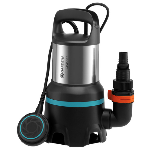 Image of GARDENA Schmutzwasser-Tauchpumpe, 450 W, Fördermenge: 16000 l/h - schwarz
