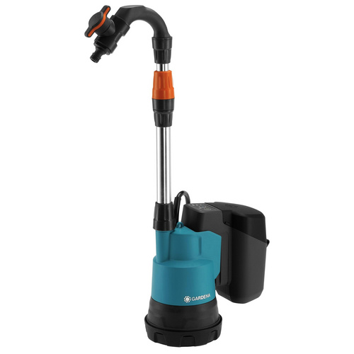 GARDENA Regenfasspumpe 2000/2 18V P4A solo, ohne Akku und Ladegerät