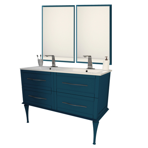 BADEN HAUS Badmöbel-Set »Tiffany«, 5 teilig, 120 cm – blau