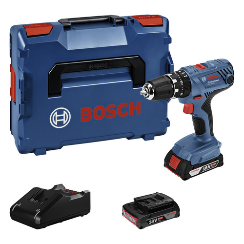 BOSCH PROFESSIONAL Akku-Schlagbohrschrauber, 18 V, inkl. Akku - blau
