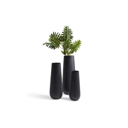 BEST Vase »Lugo«, matt, anthrazit - sc...