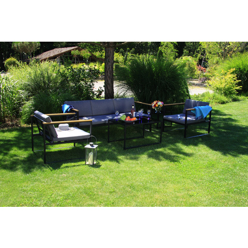 acamp® Loungeset »SPACE«, 5 Sitzplät...