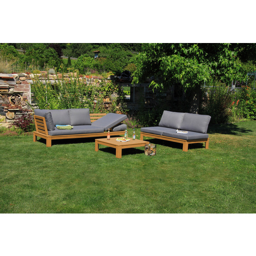 acamp® Loungeset »GRANADA«, 5 Sitzpl...