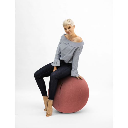 Sitting Ball Sitzsack »Sitting Ball FELT«, Ø 65 cm, Polyester - rosa