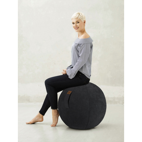 Sitting Ball Sitzsack »Sitting Ball ALFA«, schwarz, Ø 65 cm