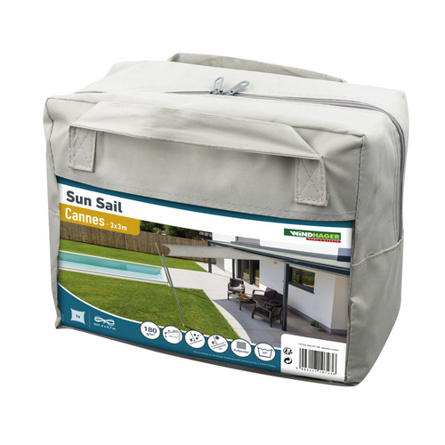 WINDHAGER Sonnensegel, Quadratisch - bei...