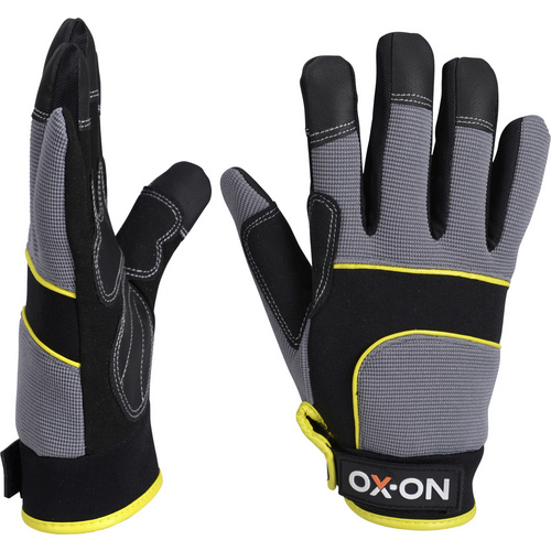 Thumbnail - OX-ON Arbeitshandschuhe »Extreme Supreme 4600«, schwarz/grau - schwarz | grau