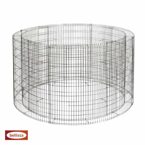 Bellissa Gabionen-Hochbeet rund Ø 146 cm / Ø 126 cm x 80 cm