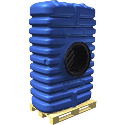 Thumbnail - 4RAIN Flachtank »Flat S«, 1500 L, blau