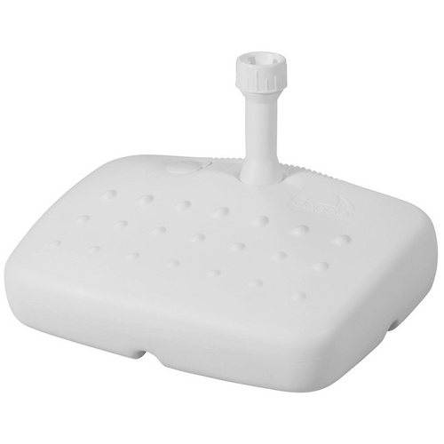 Doppler Sonnenschirmständer Balkon-Füllsockel 20 l, weiß