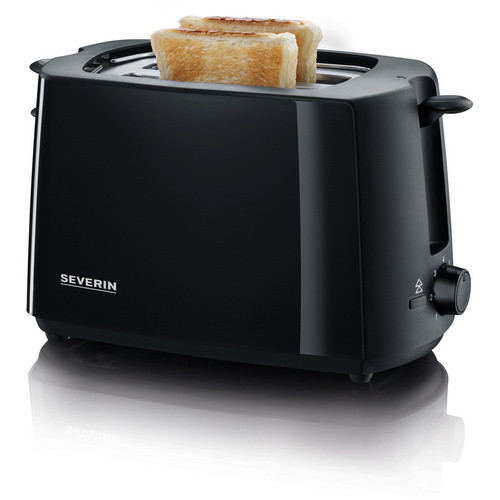 SEVERIN Toaster, schwarz, 240 V