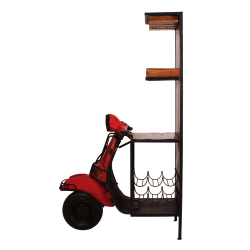 Thumbnail - SIT Schrank »THIS & THAT«, Metall/Altholz - bunt