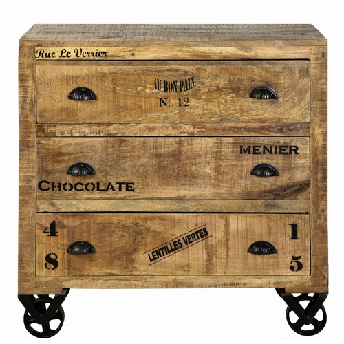 Thumbnail - SIT Kommode »RUSTIC«, Mangoholz/Metall - braun