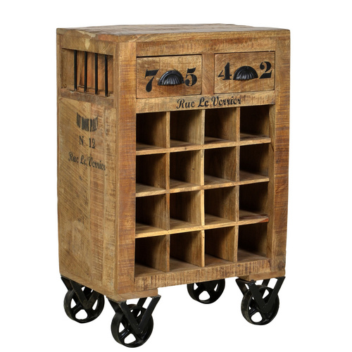 SIT Kommode »RUSTIC«, Mangoholz/Metall - braun