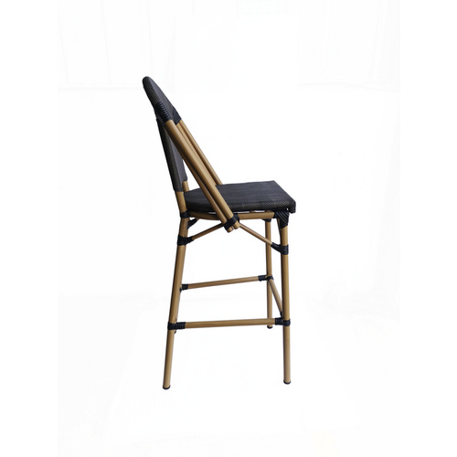 Thumbnail - SIT Barhocker »SIT&CHAIRS«, BxHxT: 55 x 117 x 46 cm, Aluminium/Kunststoffgeflecht - beige