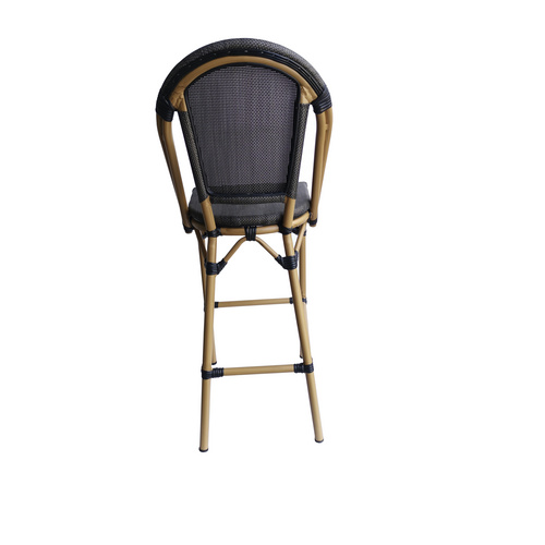 Thumbnail - SIT Barhocker »SIT&CHAIRS«, BxHxT: 55 x 117 x 46 cm, Aluminium/Kunststoffgeflecht - beige