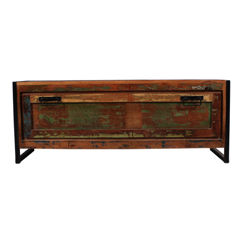 Thumbnail - SIT Schuhschrank »BALI«, Altholz/Metall, 1-türig - bunt