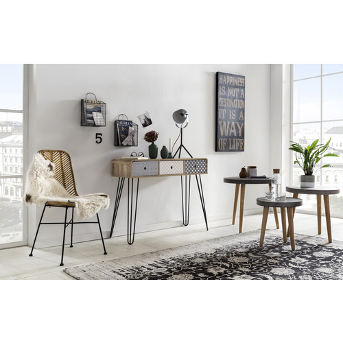 Thumbnail - SIT Stuhl-Set »RATTAN«, BxHxT: 44 x 87 x 57 cm, rattan/metall - beige