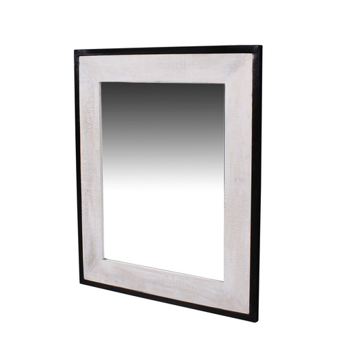 Thumbnail - SIT Spiegel »WHITE PANAMA«, BxH: 70 x 80 cm, rechteckig - weiss