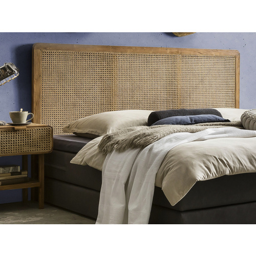 Thumbnail - SIT Kopfteil »Romanteaka«, BxL: 200 x 4 cm, Teakholz/Rattan - beige