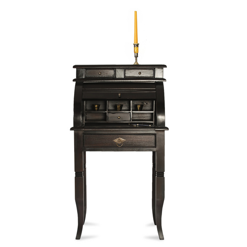 Thumbnail - SIT Sekretär »SAMBA«, BxH: 55 x 100 cm, Akazienholz - schwarz