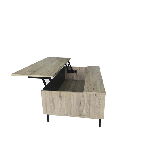 Thumbnail - SIT Couchtisch »MAILBOX«, BxH: 100 x 39 cm, Mitteldichte Faserplattte/Metall - beige