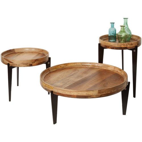 Thumbnail - SIT Beistelltisch »TOM TAILOR«, BxH: 40 x 56 cm, mangoholz/Metall - beige