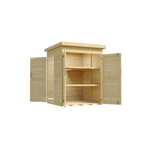 WEKA Gartenschrank »Q 415«, natur, Hol...