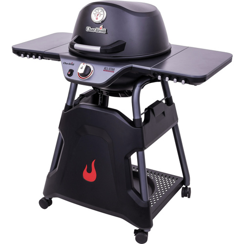 CHAR-BROIL Gasgrill »All-Star 120 B-Gas«, Grillfläche: 45 cm, mit Unterwagen - silberfarben | schwarz