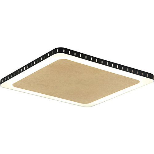 LUCE Design LED-Wand- und Deckenleuchte »Solaris«, goldfarben/schwarz, inkl. Leuchtmittel, Breite: 41 cm