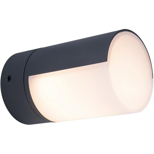 Lutec LED Außenwandleuchte Cyra anthrazit, IP54