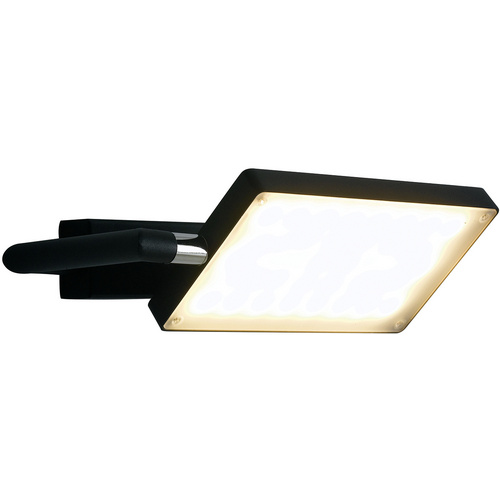 LUCE Design LED-Wandleuchte »Book«, schwarz, inkl. Leuchtmittel, Breite: 22,5 cm