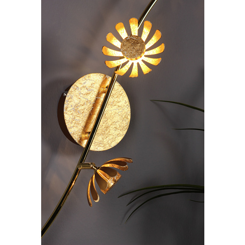 LUCE Design LED-Wand- und Deckenleuchte »Bloom-Spots«, goldfarben, inkl. Leuchtmittel