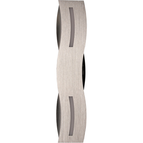 LED Wandleuchte Wave in Nickel-matt 12W 800lm
