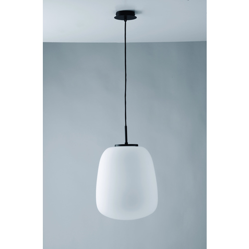 LUCE Design Pendelleuchte »TOLOMEO«, weiss/schwarz - schwarz | weiss